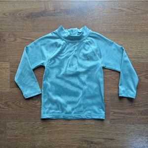 Ralph Lauren Long Sleeve Boys Rashguard Sage Green 18-24 M